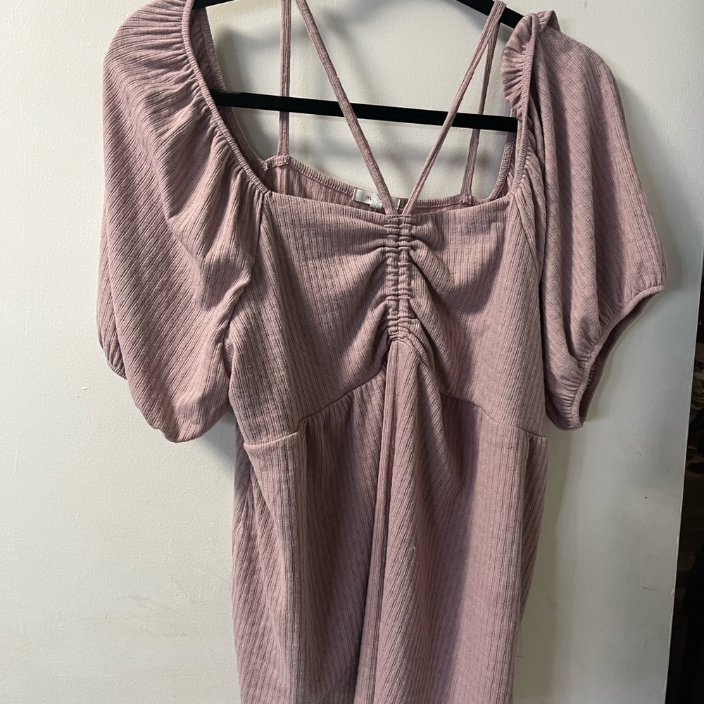 Maurice’s New Sexy Pale Pink Top XL
